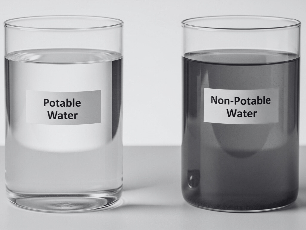 Potable vs Non Potable Water